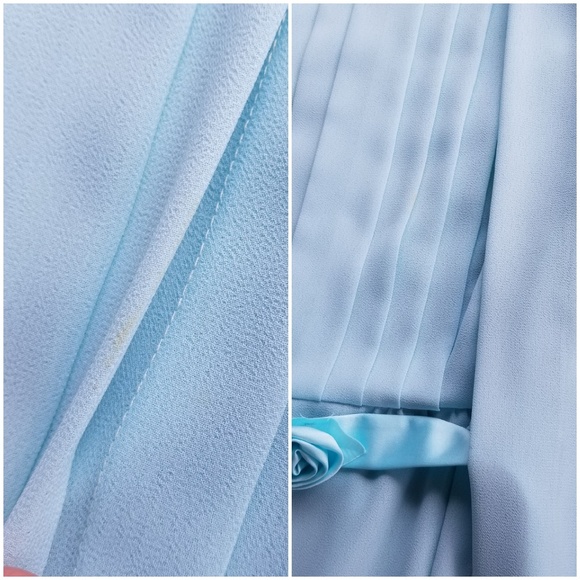 Ursula of Switzerland Women's Blue Dress, Sz 12 P - Picture 6 of 10